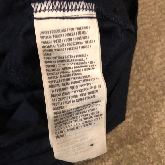 Hollister Navy tiered skirt - Picture 4 of 4